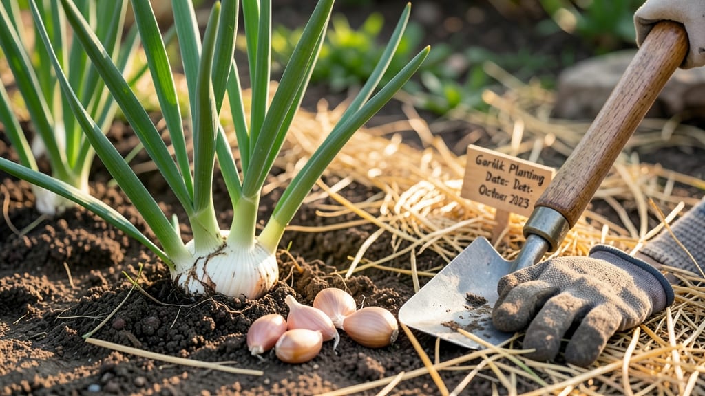 When to Plant Garlic in Zone 4b: Exact Weeks Before Frost for Maximum Bulbs
