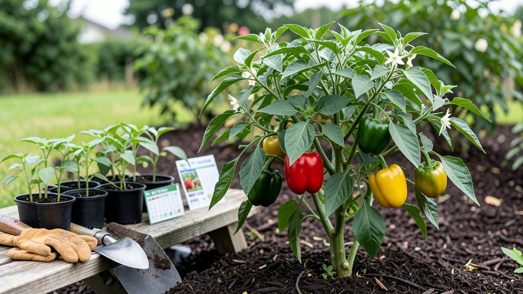 When to Plant Bell Peppers in Indiana: Frost-Free Timeline by Zone 5-6