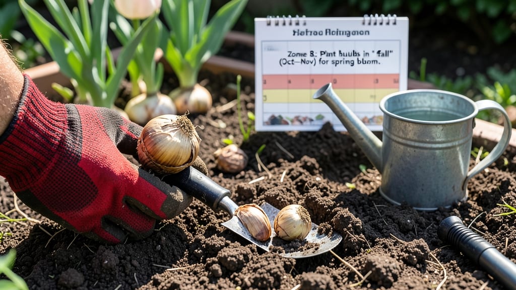 When to Plant Bulbs in Zone 8: Exact Months for Strong Root Growth