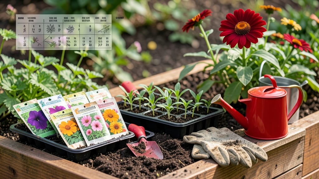 When to Plant Flower Seeds in Wisconsin: Zone-Specific Timing for Hardy Blooms