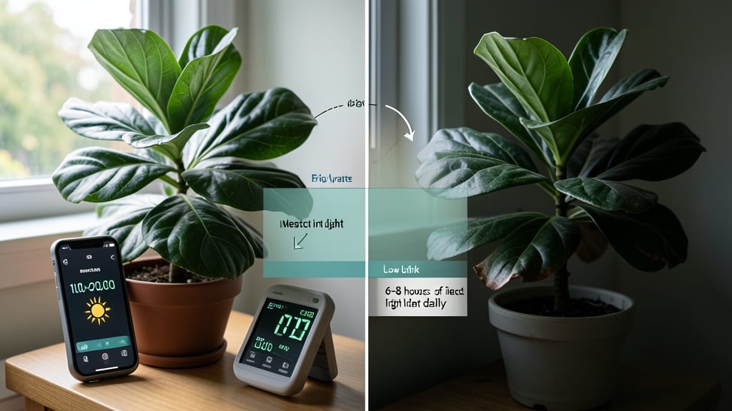 How Much Light Does a Ficus Plant Need: Bright Indirect Sunlight Secrets for Lush Growth
