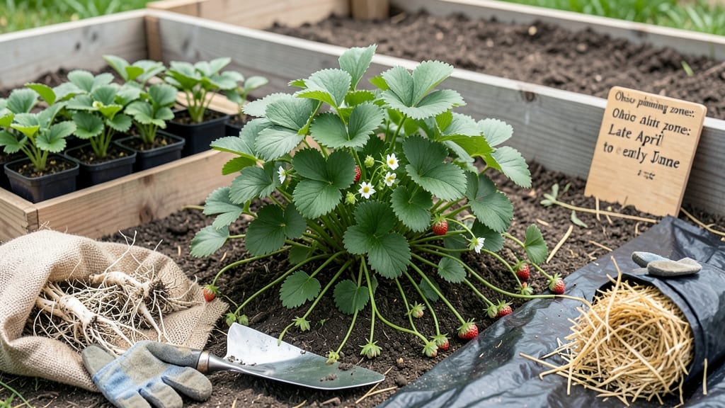 When Do You Plant Strawberries in Ohio: Exact Months by Variety for Peak Yields