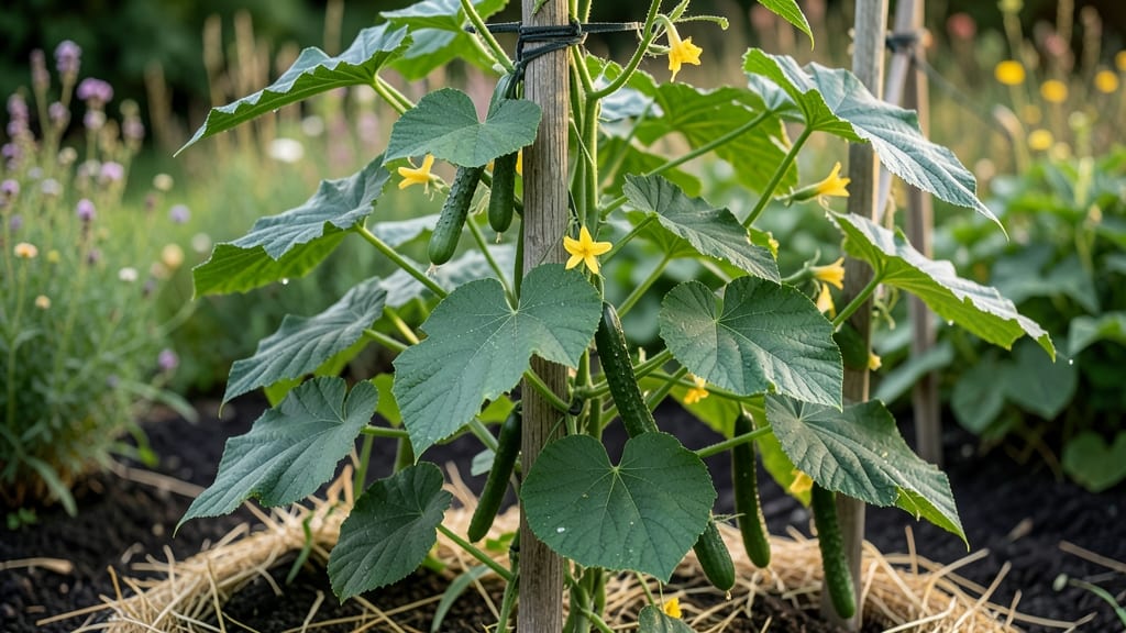 How Tall Do Cucumber Plants Grow: Variety-Specific Height Guide for Trellis vs Vining