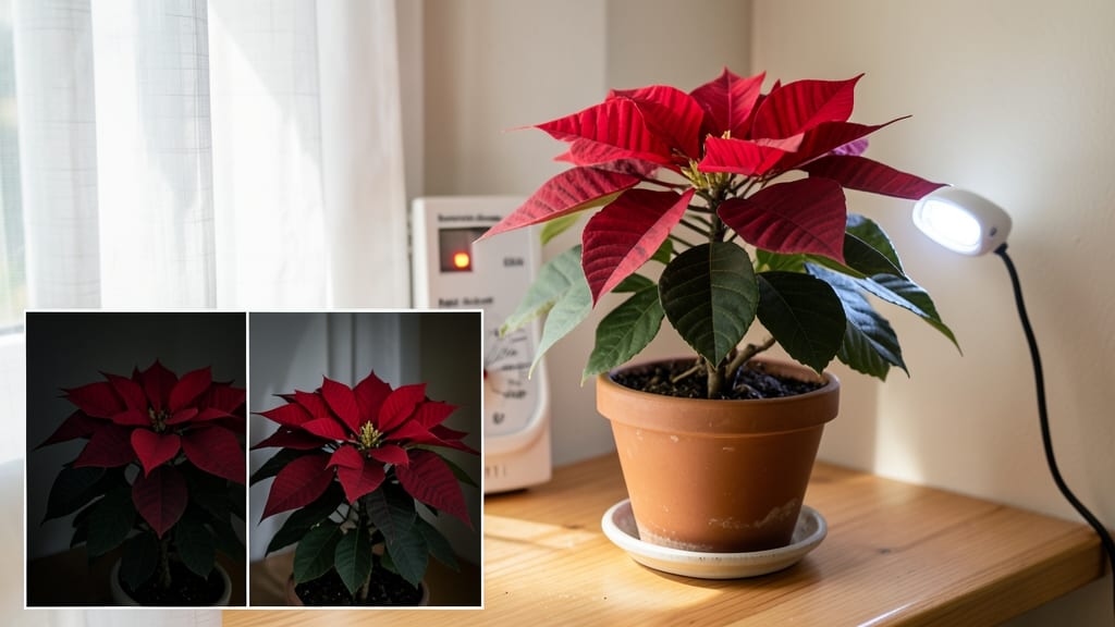 How Much Light Do Poinsettia Plants Need: Bright Indirect Sunlight Secrets for Lush Growth