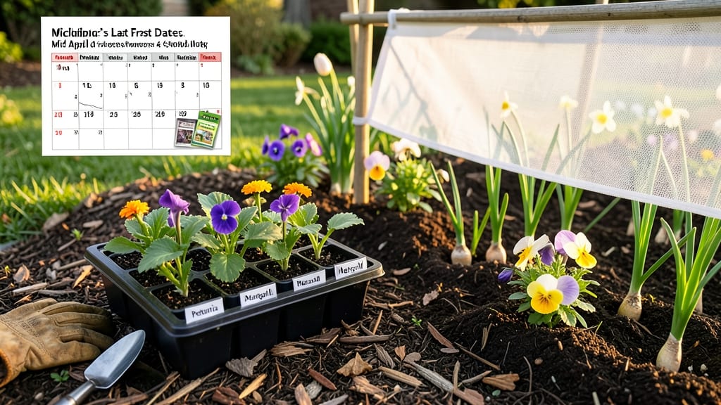 When Can You Plant Flowers in Michigan: USDA Zone 5 & 6 Timing Guide