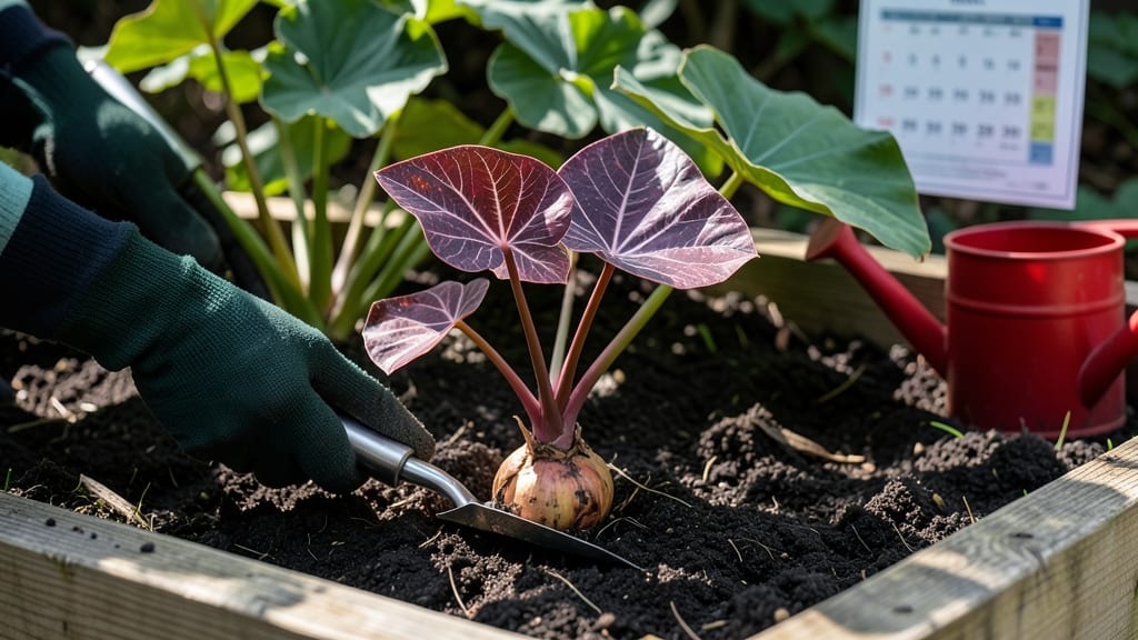 When to Plant Caladium Bulbs in North Texas: Heat-Tolerant Zone 8b Schedule for Vibrant Foliage