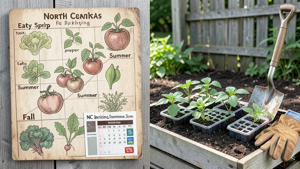 When to Plant a Vegetable Garden in NC: Zone-Specific Months for Fast Growth