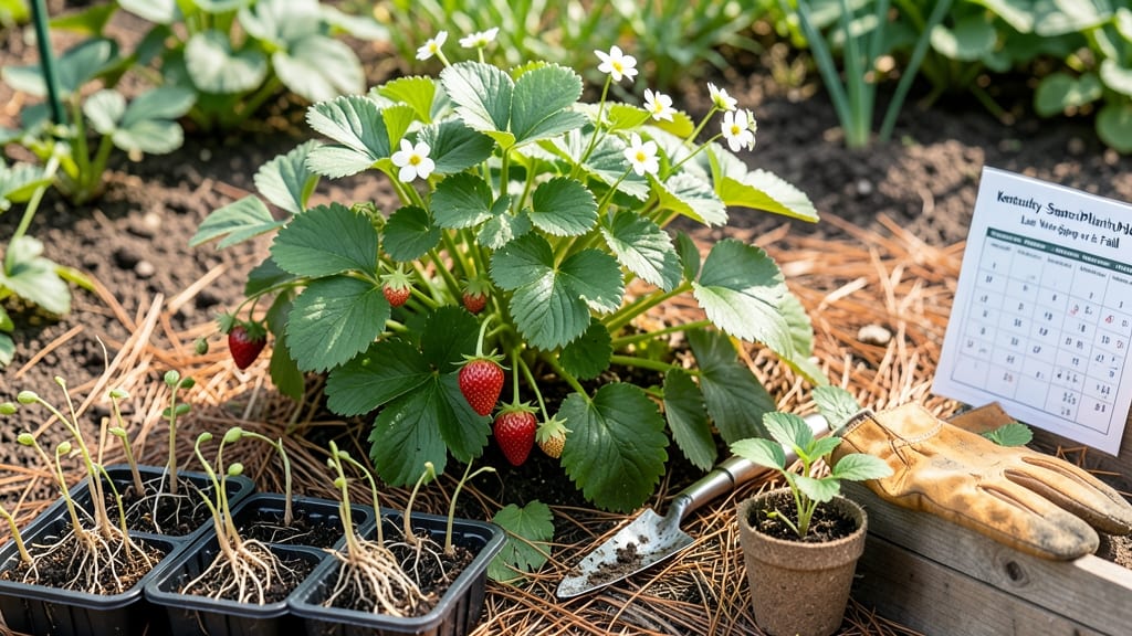 When Do You Plant Strawberries in Kentucky: June-Bearing vs Everbearing Timing Guide