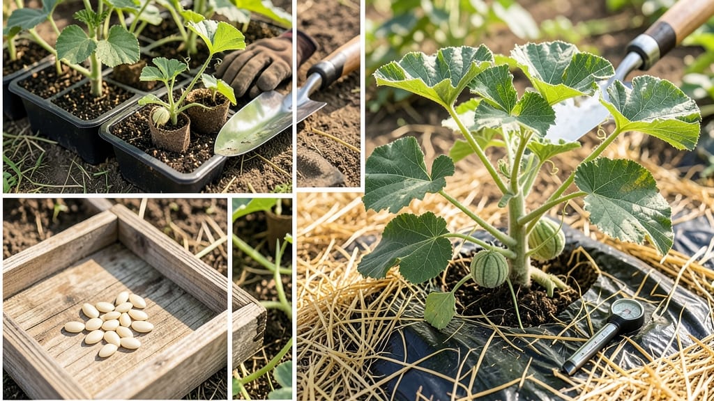 When to Plant Cantaloupe Seeds in Texas: Heat-Zone Timeline for Fast Germination